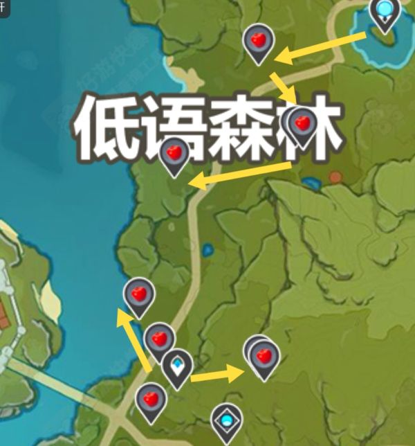 原神蘋果采摘地點(diǎn)路線匯總