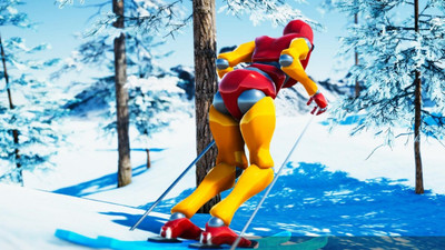 机器人滑雪