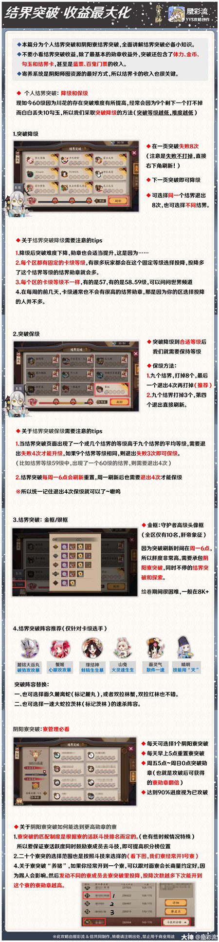 陰陽師2021結界突破收益最大化攻略