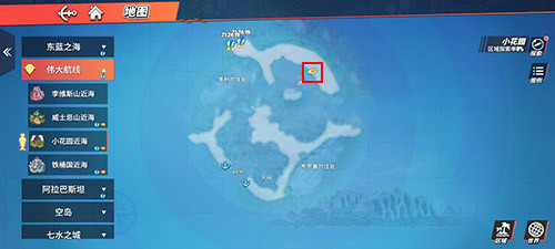 航海王熱血航線巨人之島的池底位置在哪里
