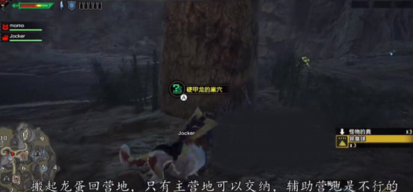 怪物獵人崛起硬甲龍的蛋任務(wù)位置介紹