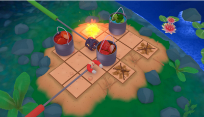 篝火烹饪游戏