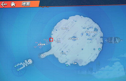 航海王热血航线神奇的岛屿长长的珊瑚礁在什么位置