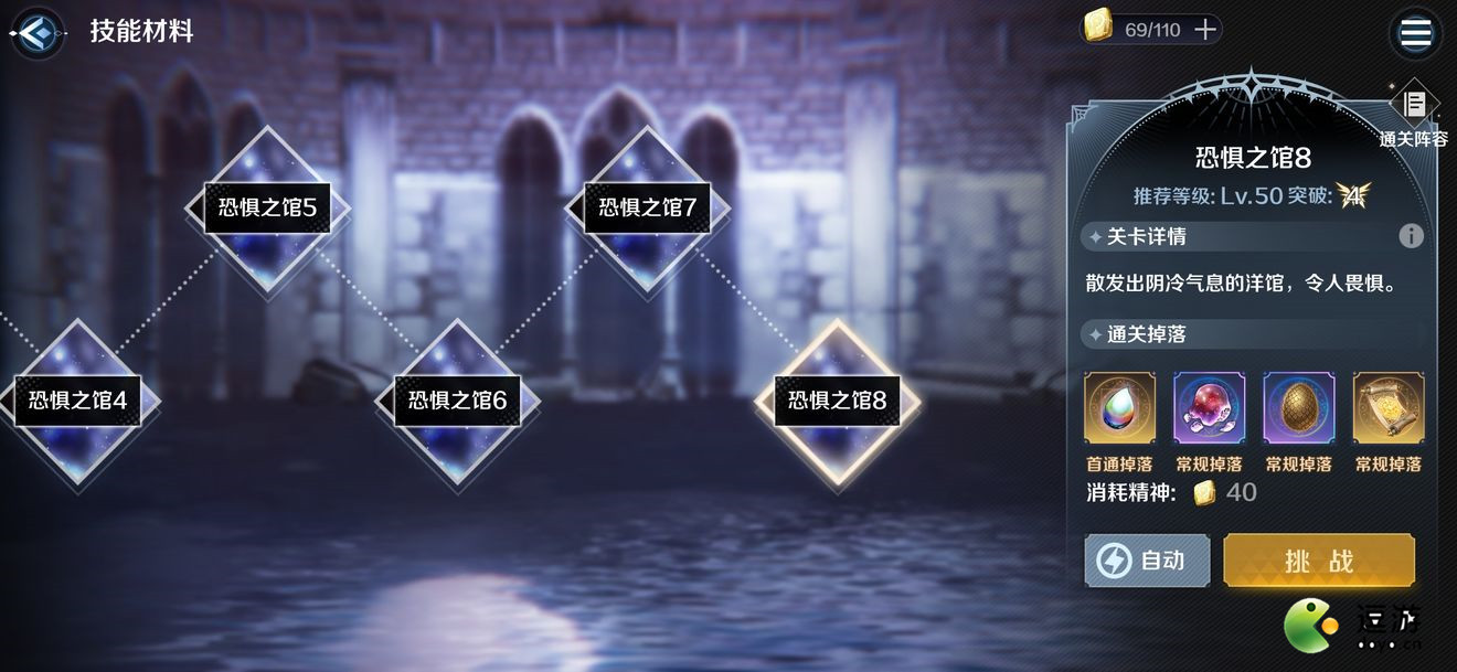 复苏的魔女恐惧之馆8通关阵容攻略