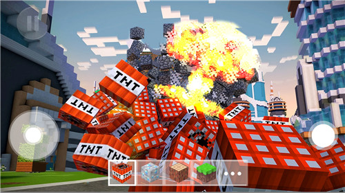 TNT破坏像素世界游戏