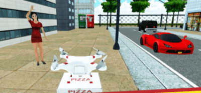 无人机送比萨饼游戏