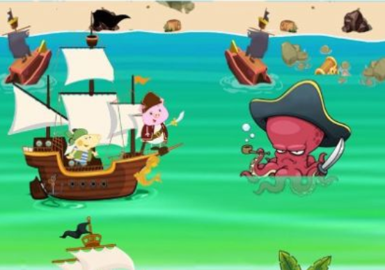粉红小猪海盗大冒险公司app开发