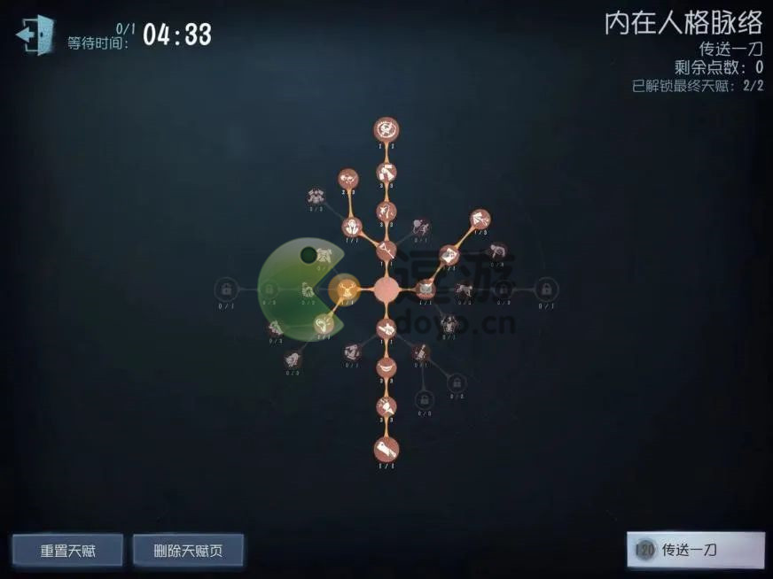 第五人格蜘蛛天赋加点图分享2022