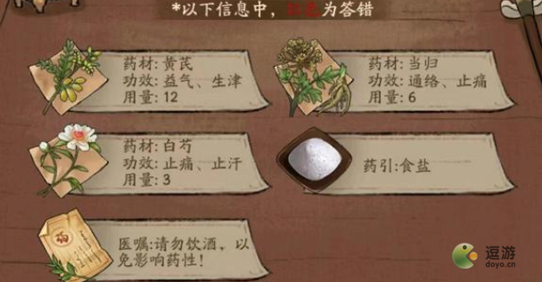 叫我大掌柜屠二郎藥方配方分享