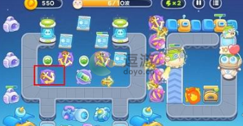 保衛(wèi)蘿卜4太空穿越第9關(guān)過關(guān)攻略圖解