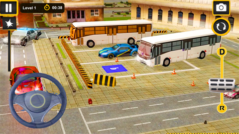 教练巴士停车模拟器3D