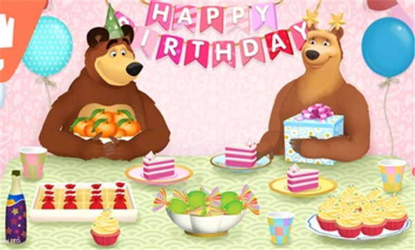 玛莎和熊的生日