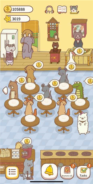猫咪餐厅2抖音小游戏