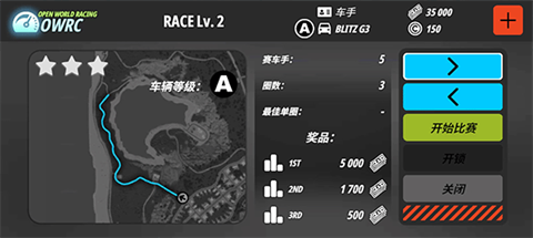 OWRC開放世界賽車漢化版