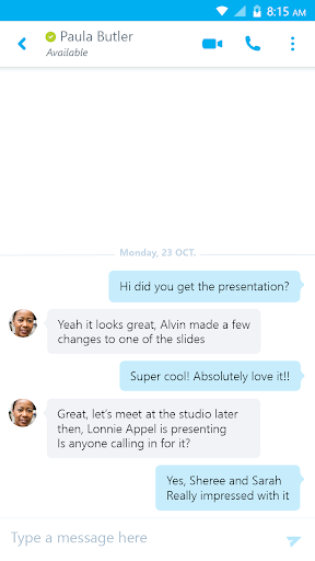 手机版Skype