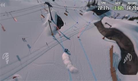 雪山滑雪大冒险