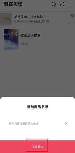 树莓阅读小说