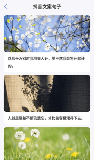句子文案控