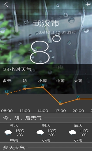 非常准天气