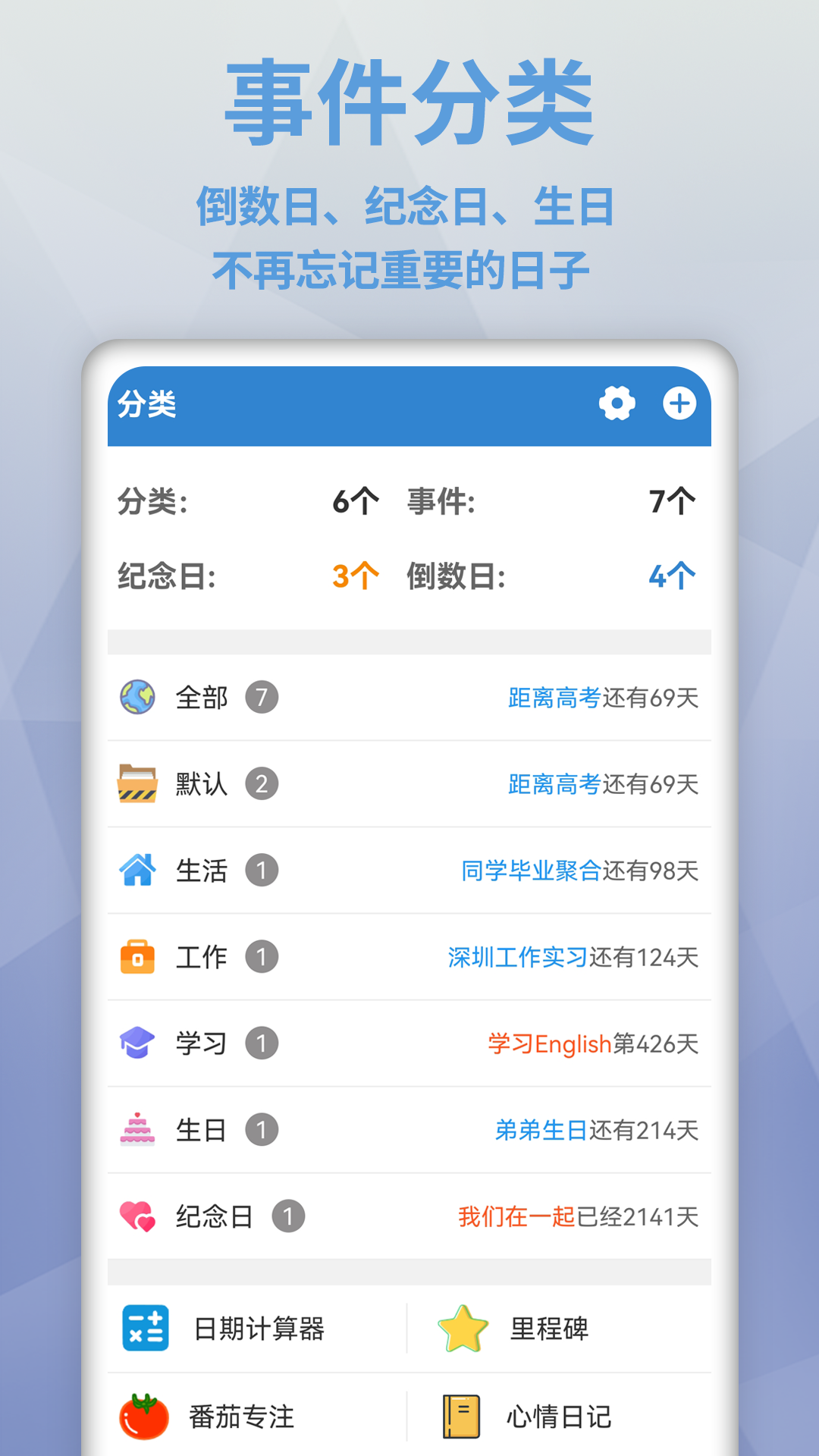 目标日
