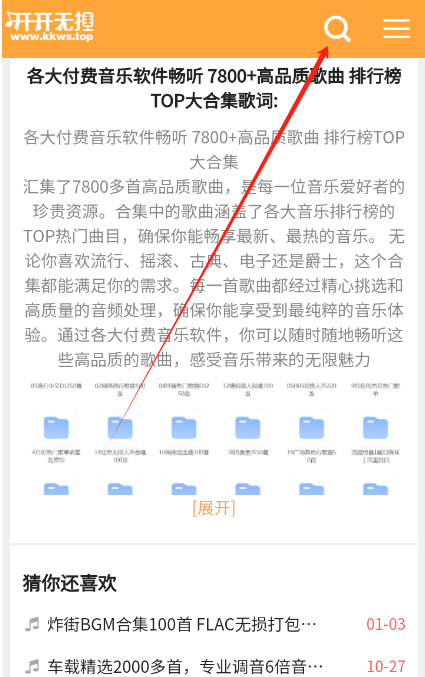开开无损音乐网