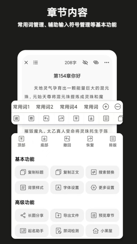 闭关写作小说创作