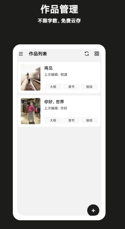 闭关写作小说创作