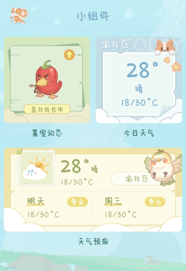 菜宠天气预报