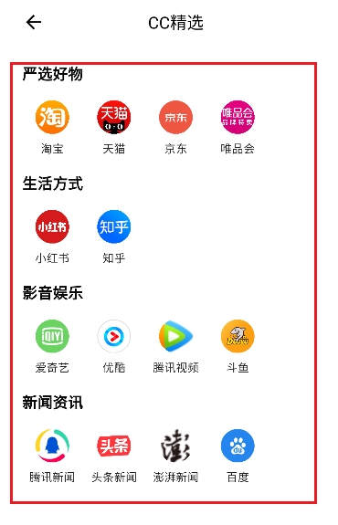 林芝app外包开发CC浏览器
