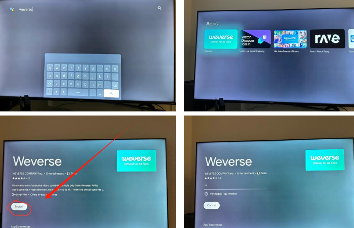 Weverse TV