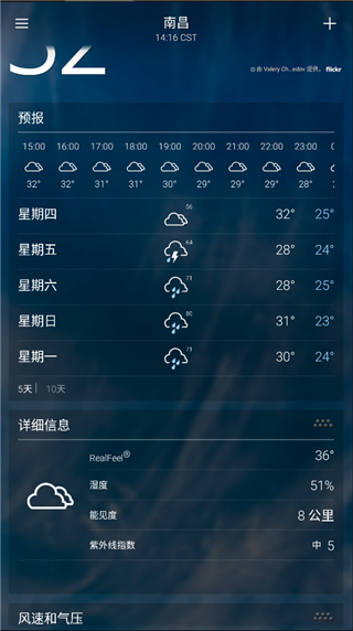 Yahoo天气