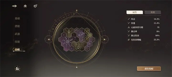 黑色信标属性增幅作用介绍说明