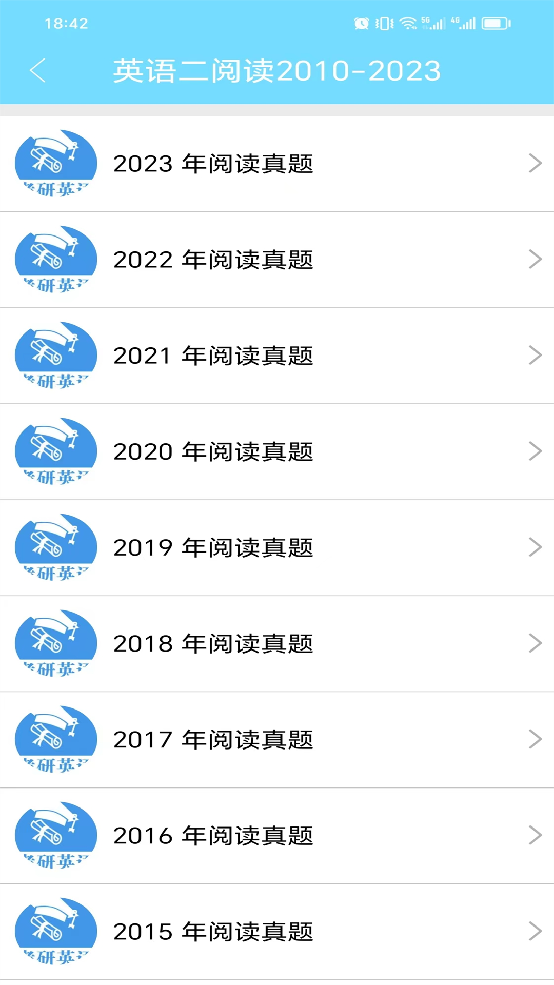 考研英语真题刷题