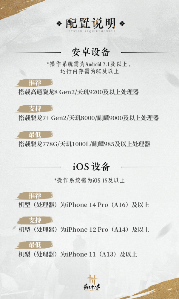燕云十六声官服