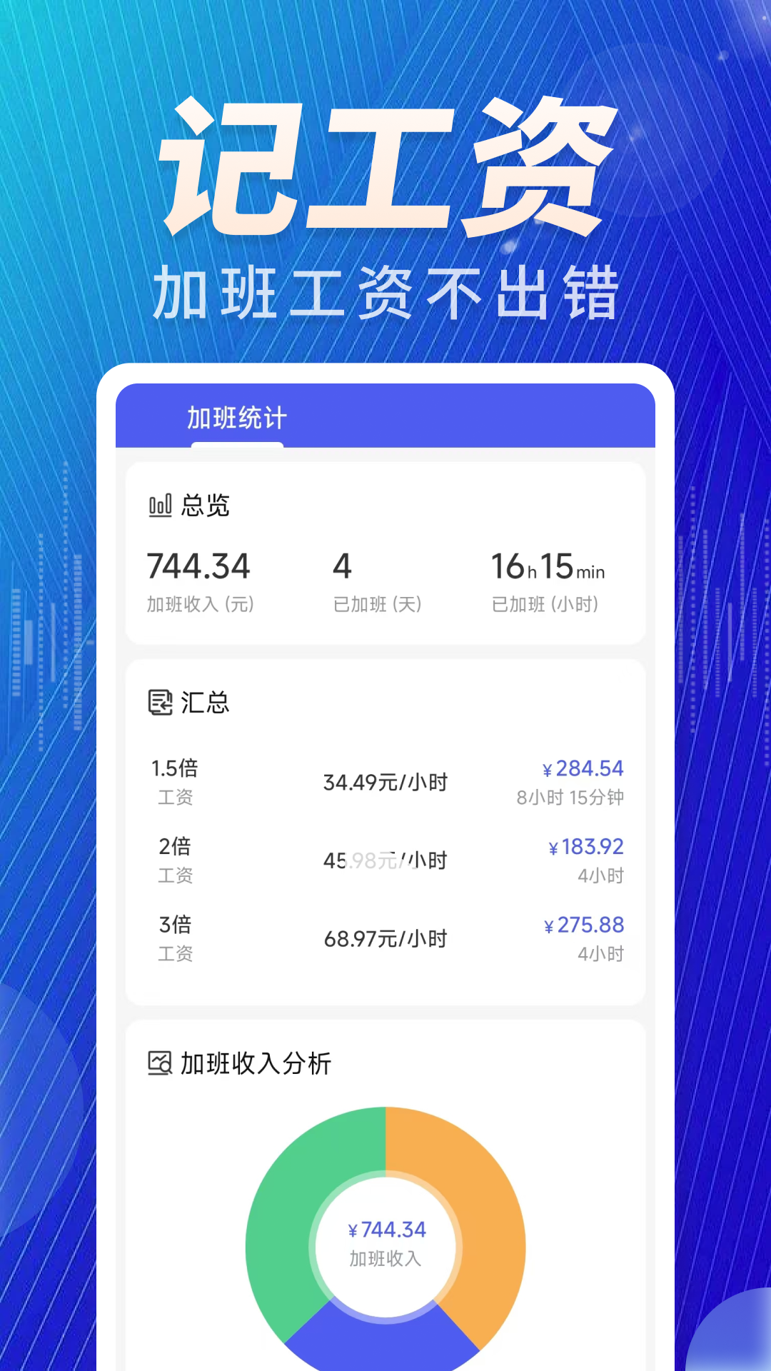 加班免费记