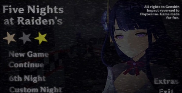 雷電將軍的五夜后宮漢化版