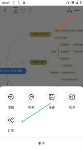 树图思维导图模版