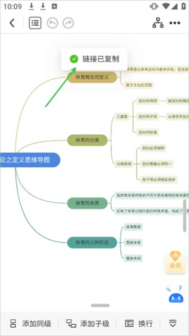 树图思维导图模版