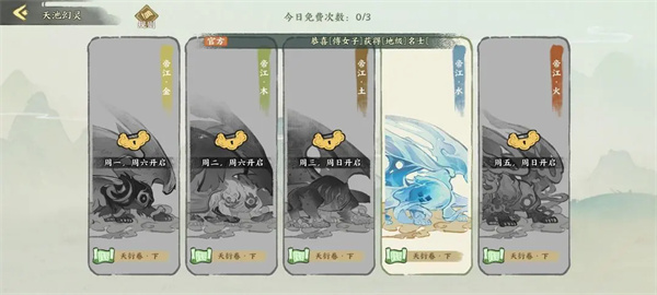 华夏绘世录名士天赋升级方法分享