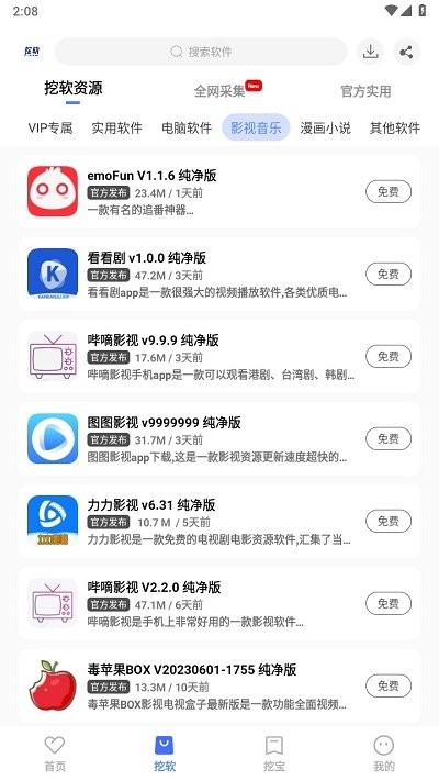 挖软软件库