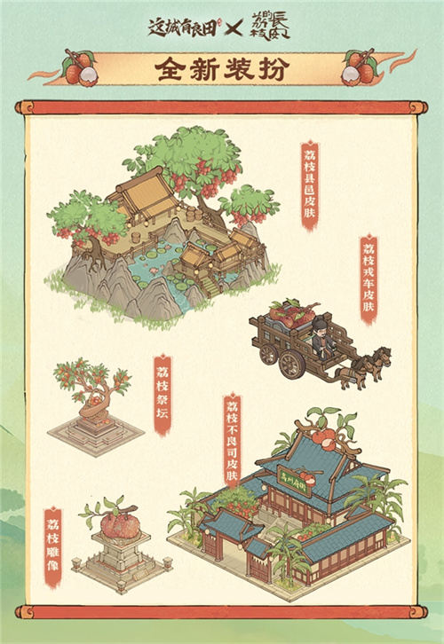 长安荔诏，寻味岭南！益世界《这城有良田》&剧版《长安的荔枝》联动今日上线