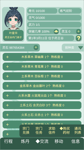 药王谷女修修炼手札原版