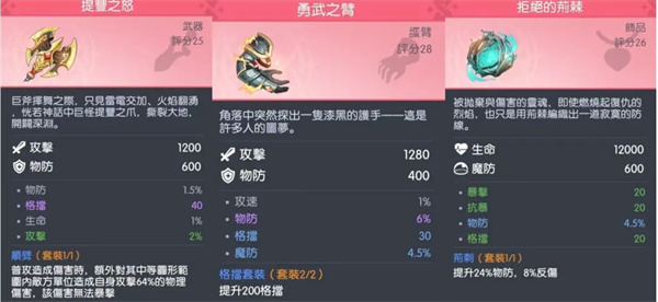 龙魂旅人波塞冬雅典娜装备选择推荐