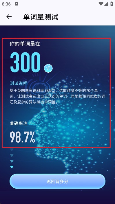 背duo分单词升级版