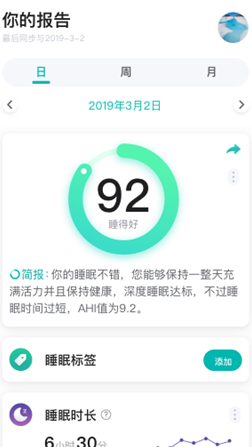 森林睡眠监测