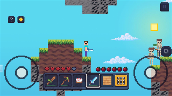 我的世界2D天空之岛手机版